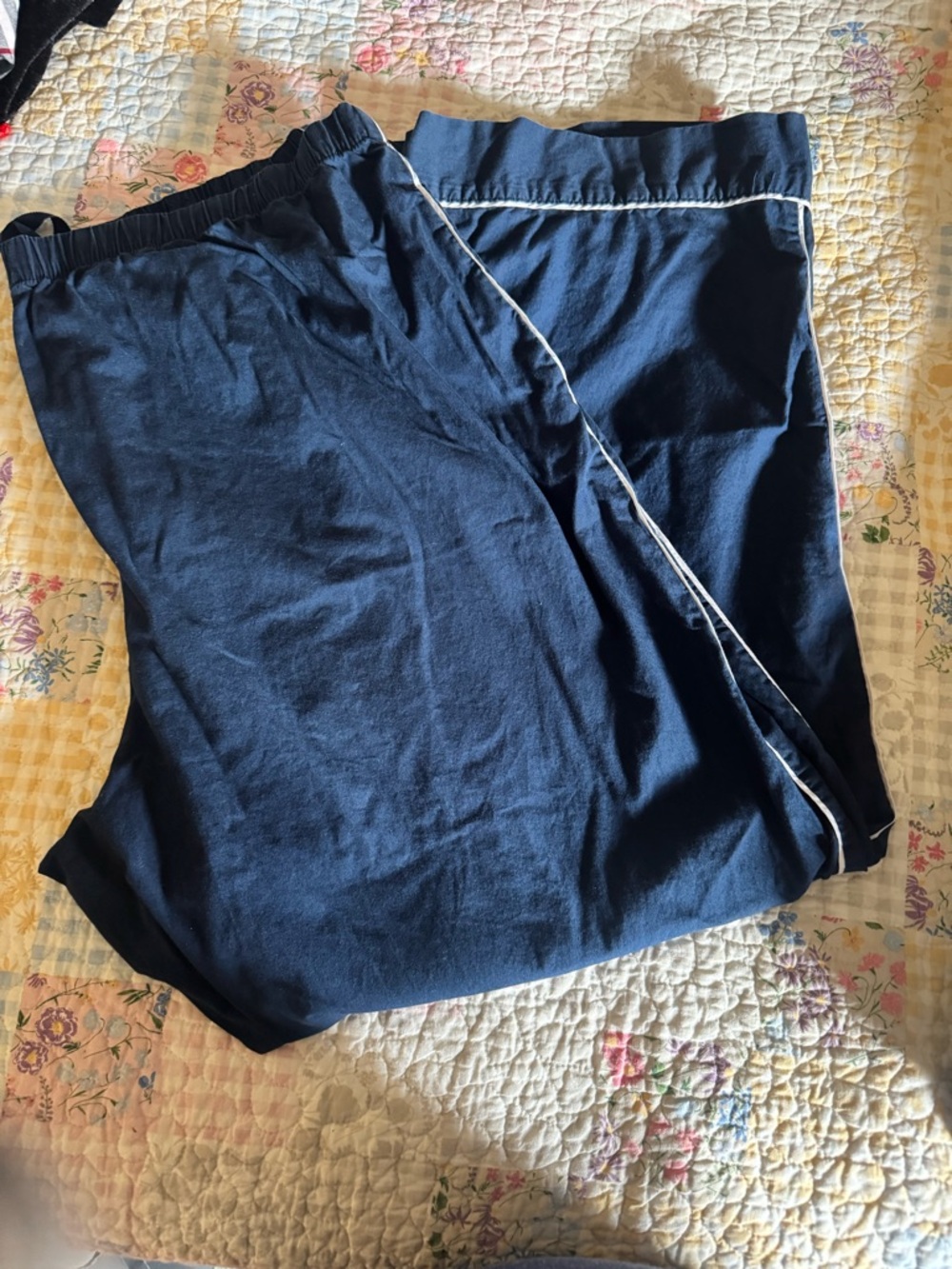 Victoria's Secret Navy Blue Pajama Set